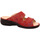 Schuhe Damen Pantoletten / Clogs Finn Comfort Pantoletten Sansibar 02550-657420 Rot
