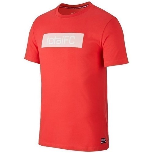Kleidung Herren T-Shirts Nike FC Dry Tee Seasonal Rot