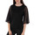 Kleidung Damen Langarmshirts Lisca Soft Spot  Wange dreiviertelarmiges T-Shirt Schwarz