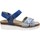 Schuhe Damen Sandalen / Sandaletten Mephisto Tamia Blau