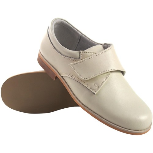 Bubble Bobble B521 beige Kinderschuh Weiss