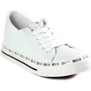 Schuhe Damen Sneaker Low Big Star FF274024 Weiß