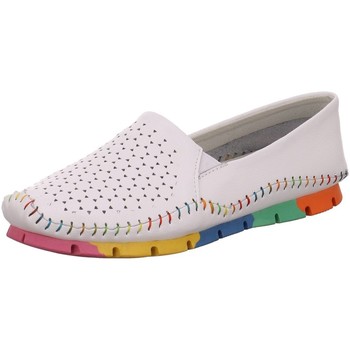Schuhe Damen Slipper Cosmos Comfort Slipper 6124403 119 weiß