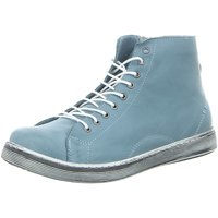 Schuhe Damen Stiefel Andrea Conti Stiefeletten HIGHTOP SNEAK Petrol 0341500-160 blau