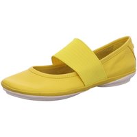 Schuhe Damen Slipper Camper Slipper Right Nina yellow 21595-151 Gelb