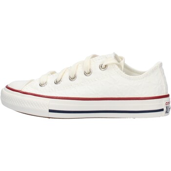 Schuhe Kinder Sneaker Converse - Ctas ox bianco pizzo 668031C Weiss