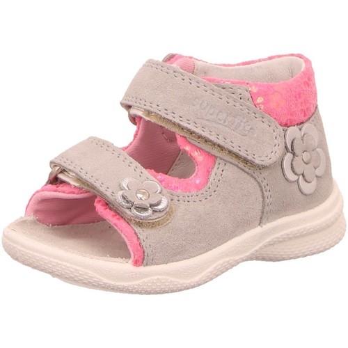 Schuhe Mädchen Babyschuhe Superfit Maedchen POLLY 0-600095-2500 Grau