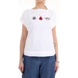Kleidung Damen T-Shirts Pennyblack 39715220 T-Shirt/Polo Frau weiß Weiss