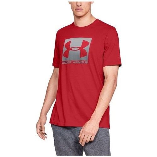Kleidung Herren T-Shirts Under Armour Boxed Sportstyle Rot