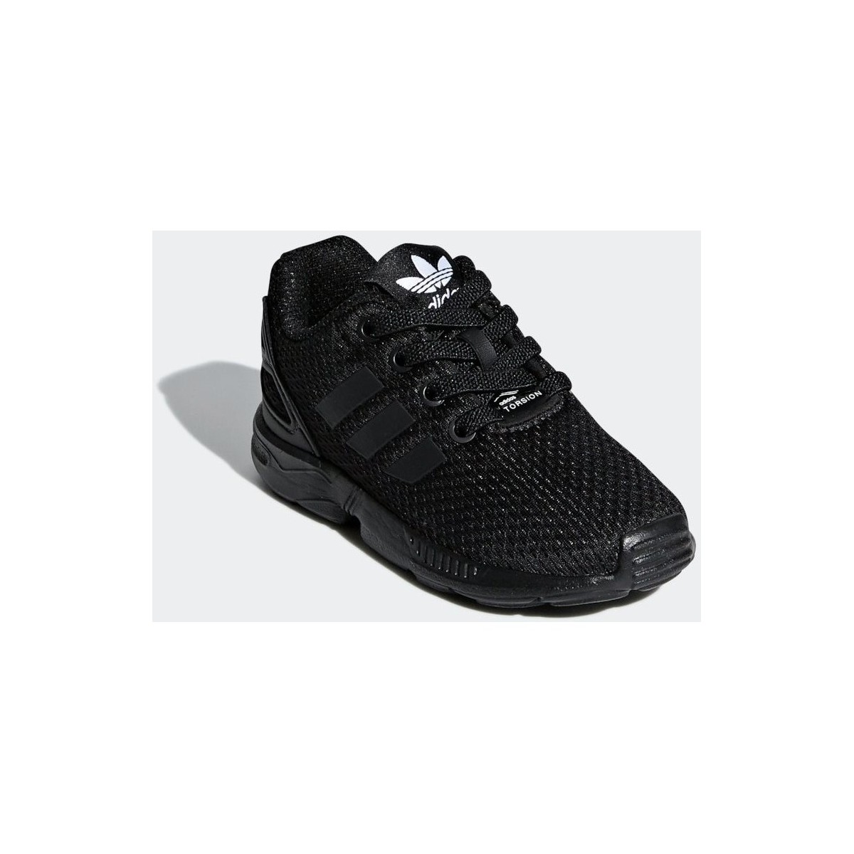 Schuhe Kinder Sneaker Low adidas Originals ZX Flux EL I Schwarz