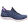 Schuhe Damen Derby-Schuhe & Richelieu Skechers Sportschuhe EMPIRE D'LUX - SHARP WITTED 149007 NVAQ Blau
