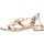 Schuhe Damen Sandalen / Sandaletten Tsakiris Mallas 603 CELIA 6-1 Sandalen Frau Gold Gold