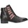 Schuhe Damen Ankle Boots Sisley 8G9LW3273 Stiefeletten Frau schwarz Schwarz