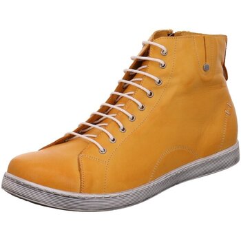 Schuhe Damen Stiefel Andrea Conti Stiefeletten 0027913-116 gelb