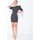 Kleidung Damen Kleider Parisian TupfenPuffed Bodycon Minikleid Schwarz