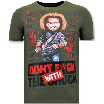 Kleidung Herren T-Shirts Local Fanatic Bloody Chucky Grün