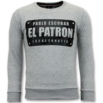 Kleidung Herren Sweatshirts Local Fanatic Pablo Escobar El Patron Grau