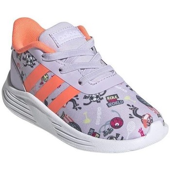 Schuhe Kinder Sneaker Low adidas Originals Lite Racer 20 I Orangefarbig, Grau