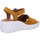 Schuhe Damen Sandalen / Sandaletten Paul Green Sandaletten 0066-7366-016/Keil Sandalette 7366-016 11 Gelb