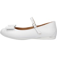 Schuhe Mädchen Sneaker Platis - Ballerina bianco P2077-10 Weiss