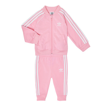 Kleidung Mädchen Kleider & Outfits adidas Originals SST TRACKSUIT Rosa