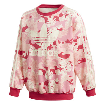 Kleidung Mädchen Sweatshirts adidas Originals CREW Rosa