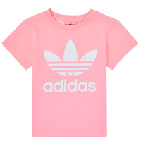 Kleidung Mädchen T-Shirts adidas Originals TREFOIL TEE Rose