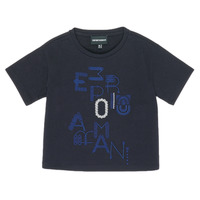 Kleidung Mädchen T-Shirts Emporio Armani 6H3T7R-2J4CZ-0926 Marine