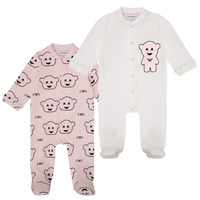 Kleidung Mädchen Pyjamas/ Nachthemden Emporio Armani 6HHV06-4J3IZ-F308 Rose