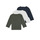 Kleidung Jungen Langarmshirts Emporio Armani 6HHD21-4J09Z-0564 Multicolor