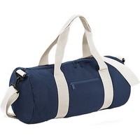Taschen Reisetasche Bagbase BG140 Marineblau/Naturweiß
