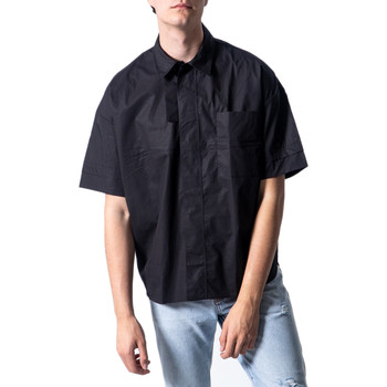 Kleidung Herren Kurzärmelige Hemden Antony Morato MMSS00162-FA450009 Schwarz