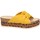 Schuhe Damen Sneaker Bullboxer Bull Boxer sandales jaune 886030F1T Gelb