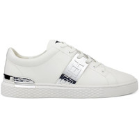 Schuhe Herren Sneaker Low Ed Hardy - Stripe low top-metallic white/silver Weiss