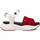 Schuhe Damen Sandalen / Sandaletten Ed Hardy Overlap sandal red/white Rot
