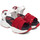 Schuhe Damen Sandalen / Sandaletten Ed Hardy Overlap sandal red/white Rot