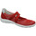 Schuhe Damen Slipper Remonte Slipper R3506-33,flamme-silver/fire/silver R3506-33 Rot