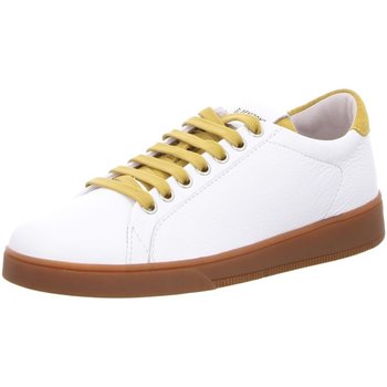 Schuhe Damen Derby-Schuhe Blackstone Schnuerschuhe RL84 kombi RL84 Oily Yellow weiß