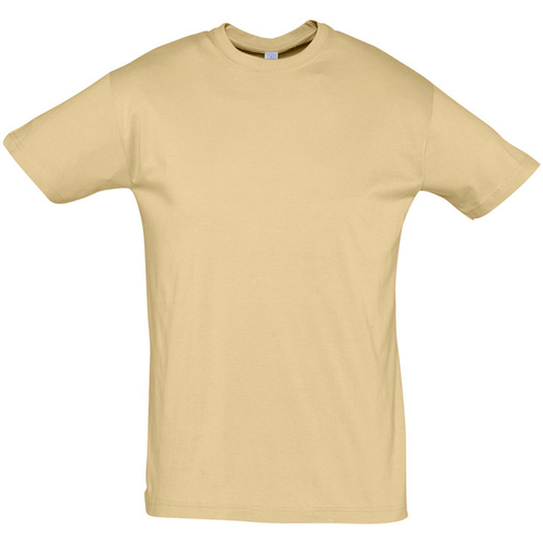Sols REGENT COLORS MEN-CAMISETA hombre  CUELLO REDONDO de algodón Braun