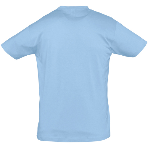 Sols REGENT COLORS MEN-CAMISETA hombre  CUELLO REDONDO de algodón Blau