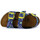 Schuhe Damen Pantoffel Birkenstock MILANO ROBOTS BLUE CALZ S Blau