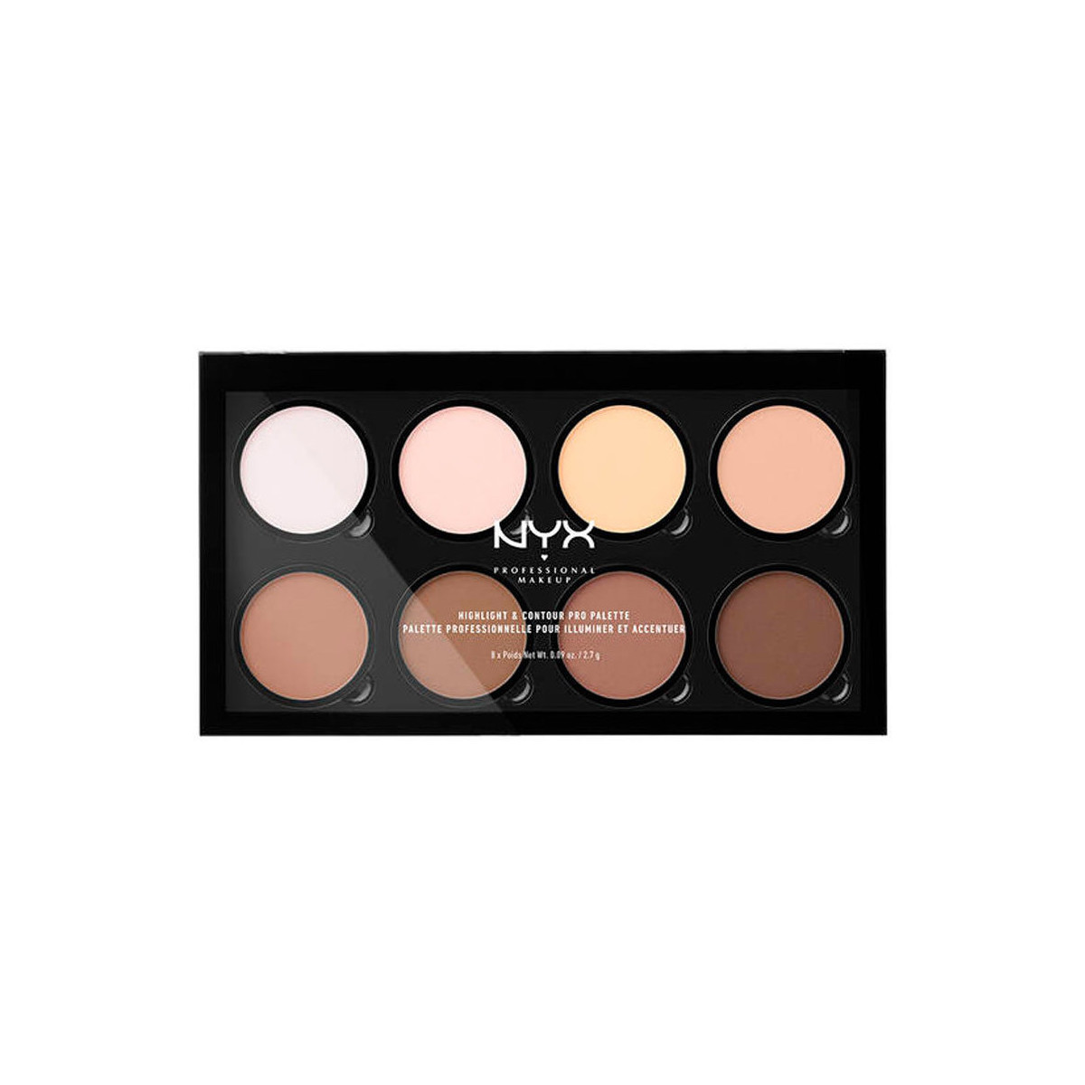 Beauty Highlighter  Nyx Professional Make Up Highlight & Contour Pro Palette 8 X 2,7 Gr 