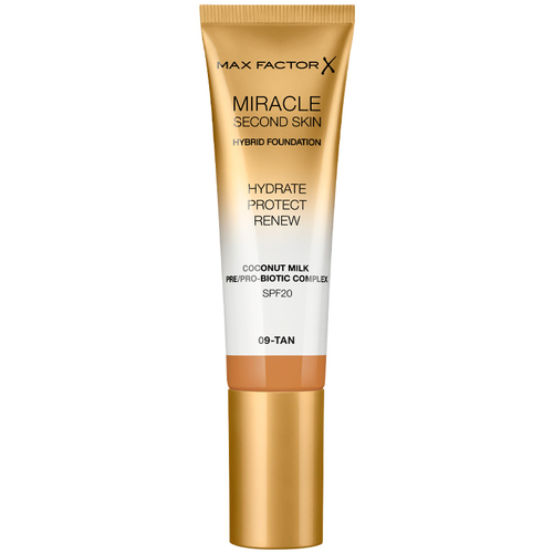 Beauty Make-up & Foundation  Max Factor Miracle Touch Second Skin Found.spf20 9-tan 