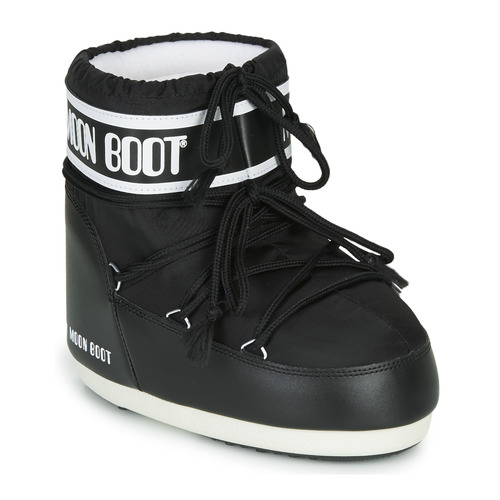 Schuhe Damen Schneestiefel Moon Boot MOON BOOT CLASSIC LOW 2 Schwarz