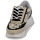 Schuhe Damen Sneaker Low Meline TRO1700 Beige