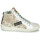 Schuhe Damen Sneaker High Meline NK5050 Beige / Leopard