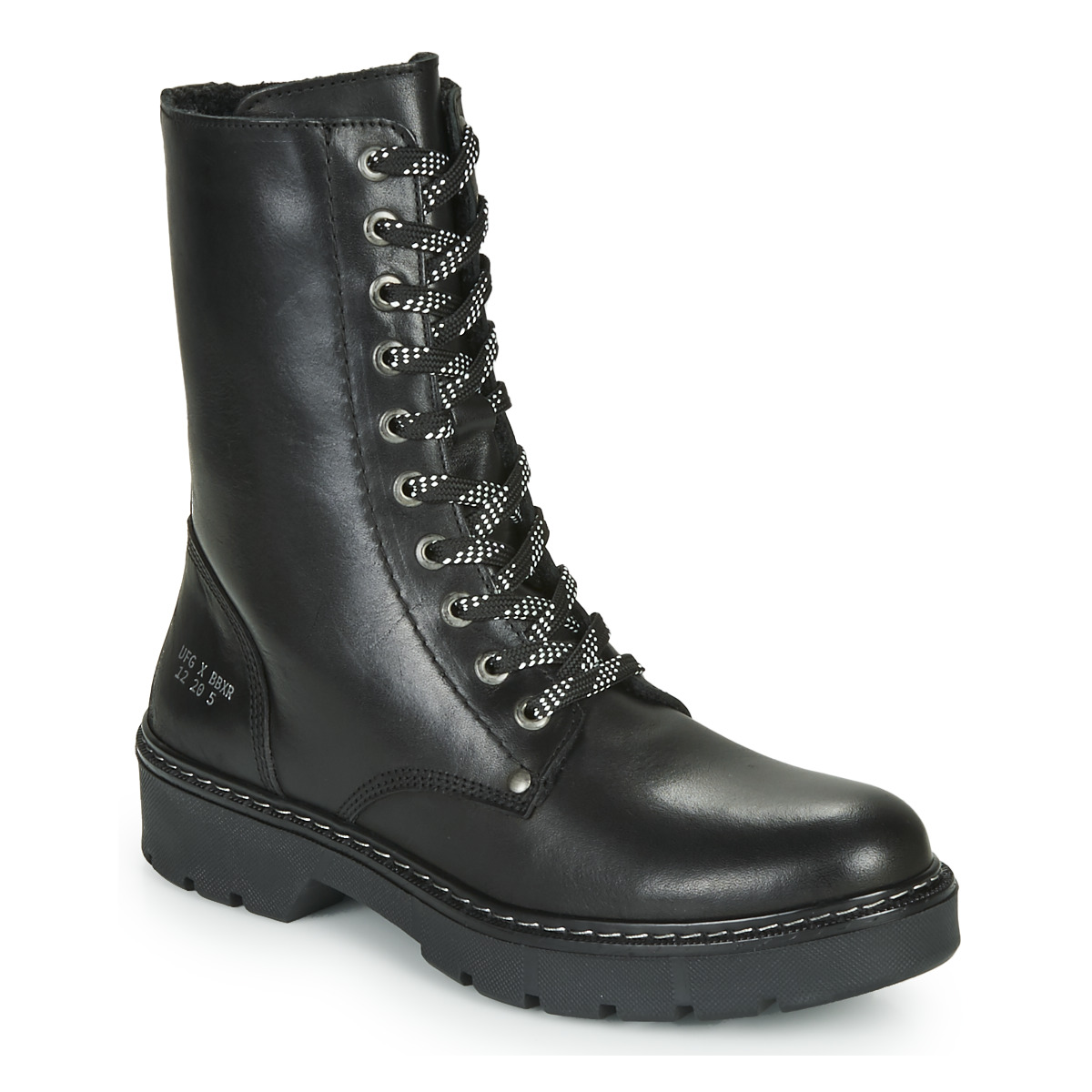 Schuhe Mädchen Boots Bullboxer AON523E6L-BKGY Schwarz
