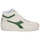 Schuhe Sneaker High Diadora GAME L HIGH WAXED Weiss / Grün