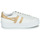 Schuhe Damen Sneaker Low Gola ORCHID PLATEFORM Weiss / Gold