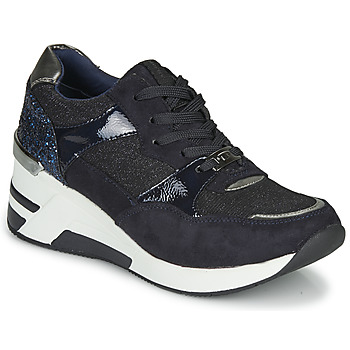 Schuhe Damen Sneaker Low Tom Tailor 92610-BLEU Blau